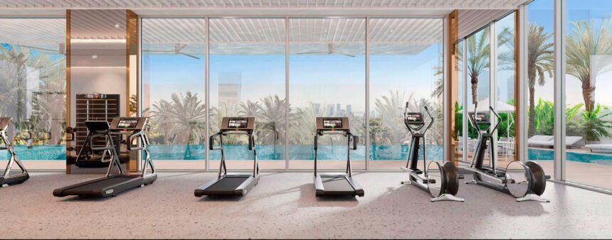 Outdoor fitness centre