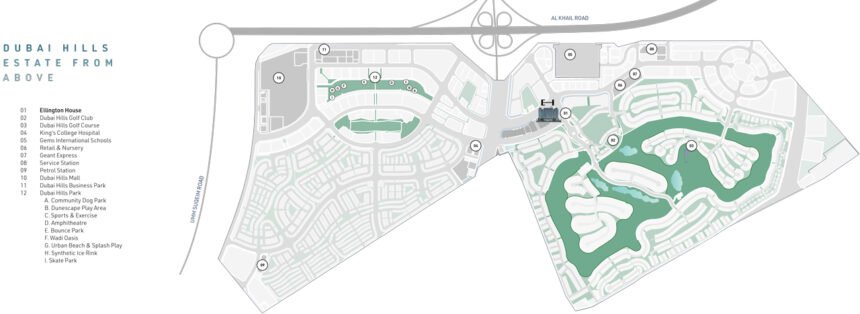Master Plan of Ellington House