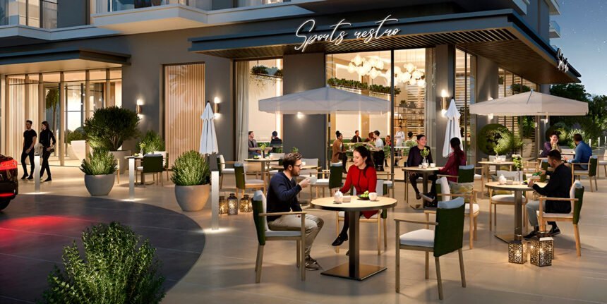 Cafe and retail stores