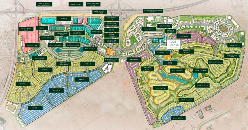 Master Plan ofGolf Grand