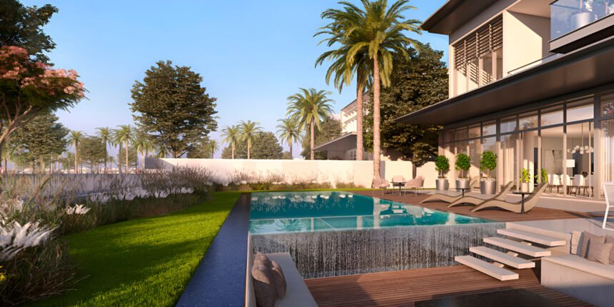 Private swimming pools