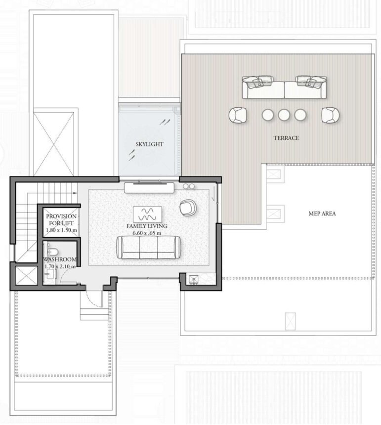 Floor Plans of Palm Hills - 5 Bedrooms Villas