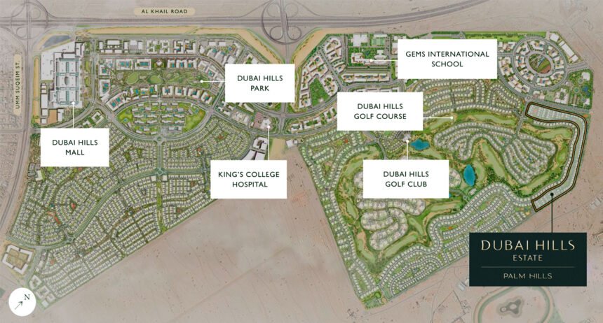 Master Plan of Palm Hills