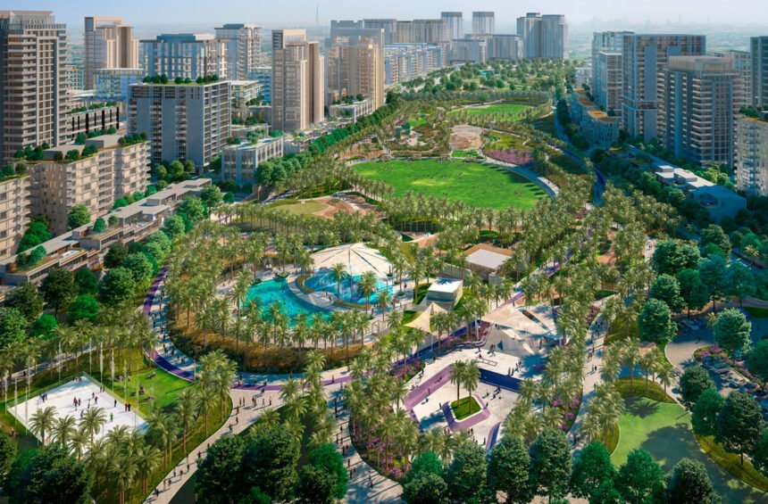 Easy access to Dubai Hills Park and Dubai Hills Mall