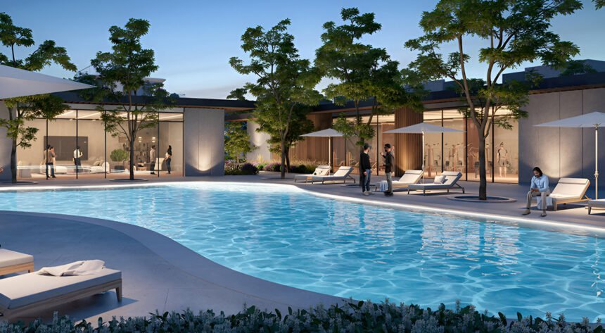 Private swimming pools