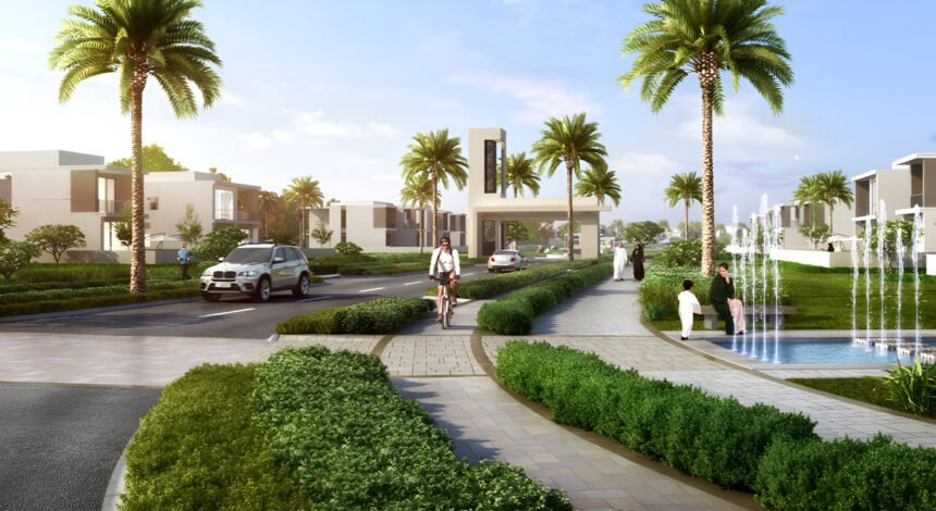 Cycling and jogging tracks