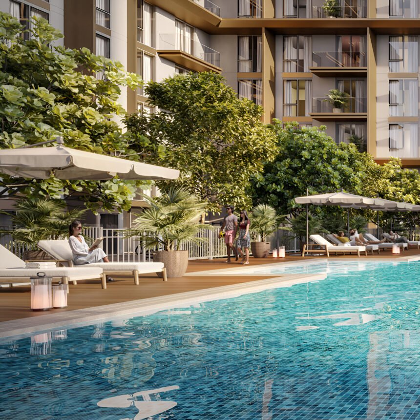 Panoramic swimming pool