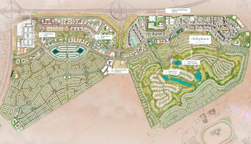 Master Plan of Club Place