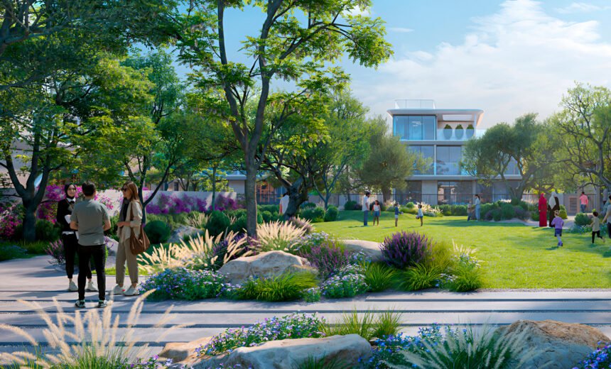 Green parks and landscaped gardens