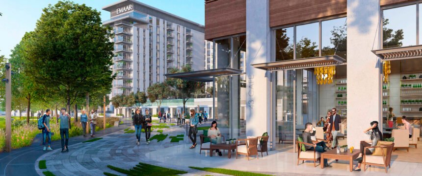 Outdoor areas for socialising with friends