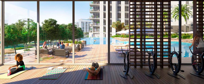 Modern fitness centre