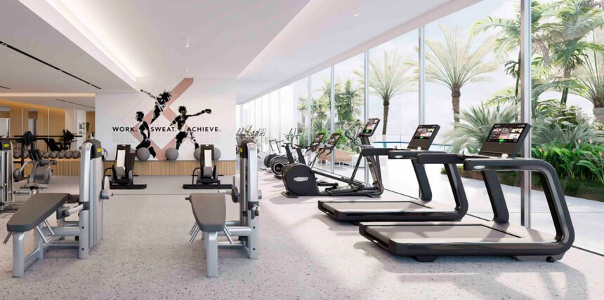 Fitness centre and gym