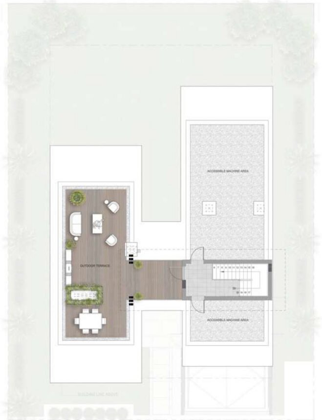 Floor Plans of Golf Place Terraces - 4 Bedrooms Villas
