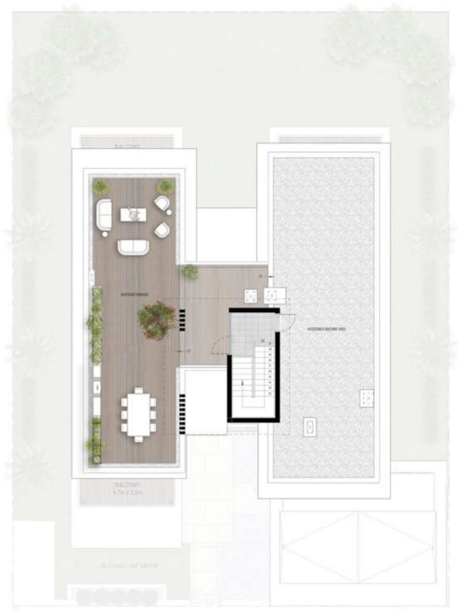 Floor Plans of Golf Place Terraces - 5 Bedrooms Villas