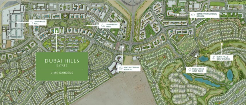 Master Plan of Lime Gardens
