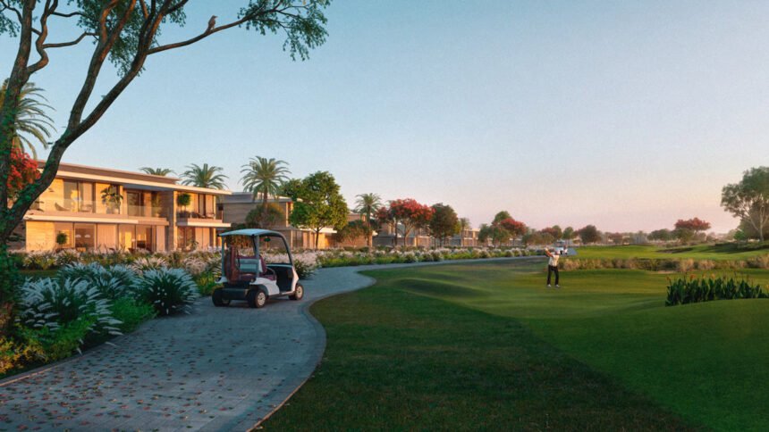 Green parks and walking areas