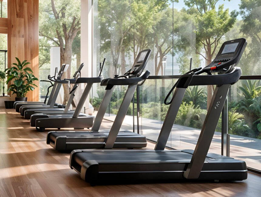 фитнес-центр с кардио-тренажерами