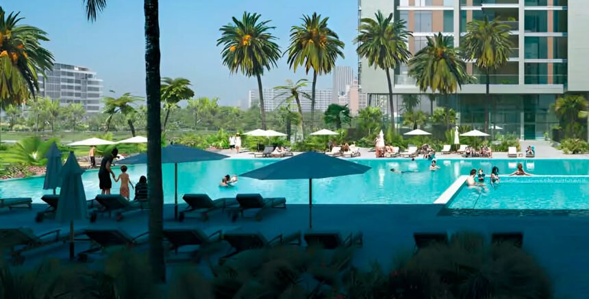 бассейны с шезлонгами