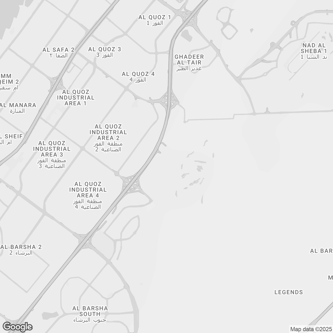 Location of Club Drive