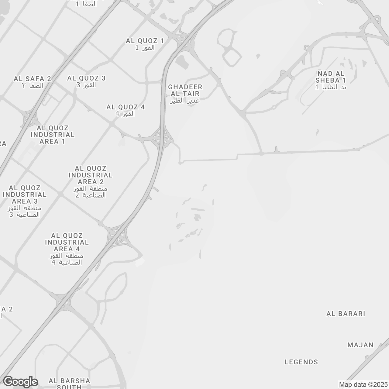 Location of Emerald Hills