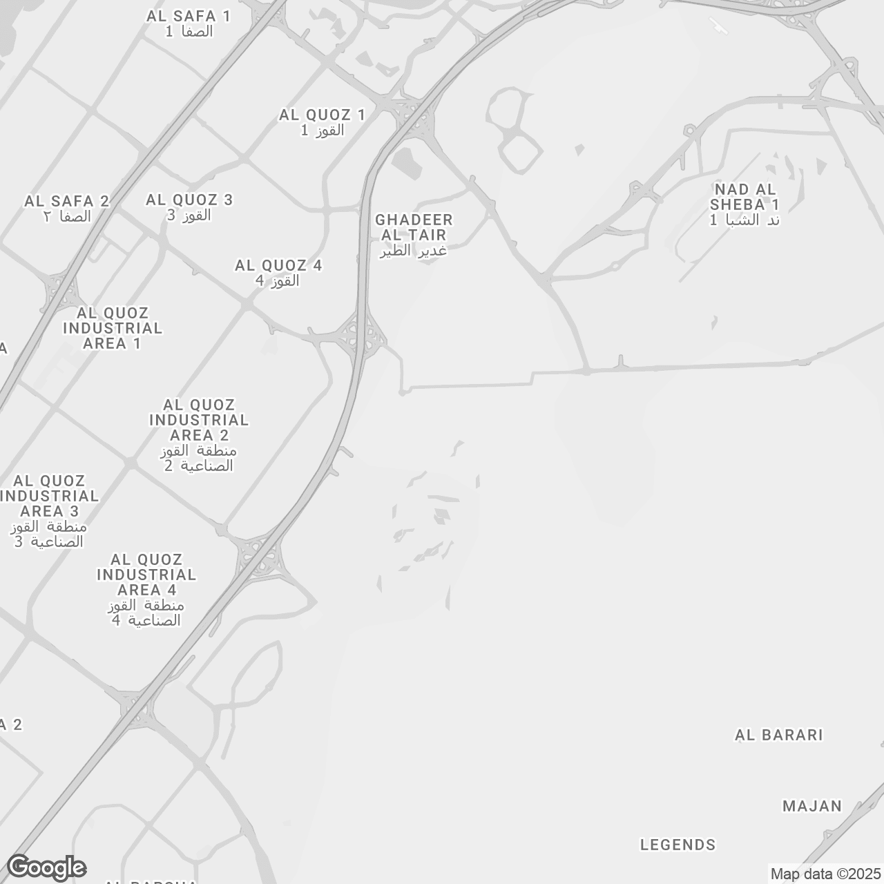 Location of Palm Hills
